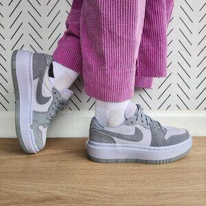 ❤️Jordan 1 Elevate Stealth Platform Women Shoes 9.5 lavender Sneakers DH7004-005